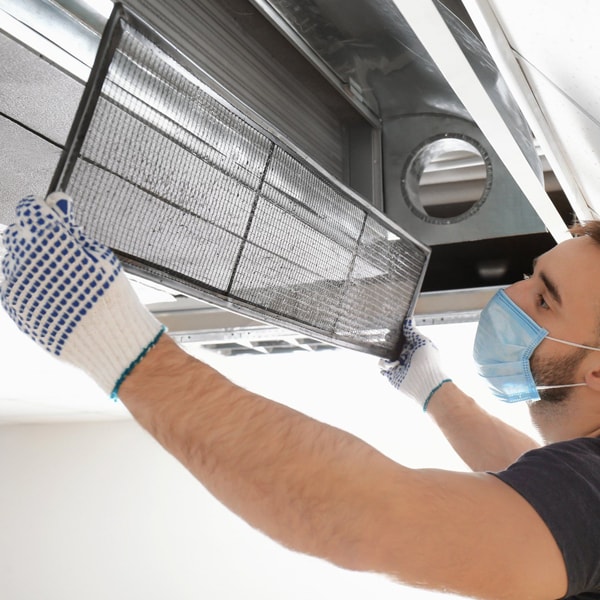 air duct cleaning process
